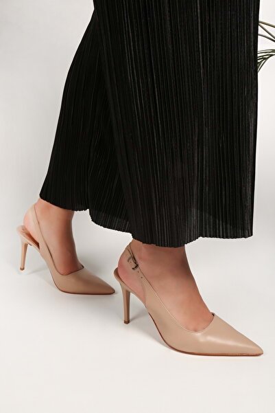 Shoeberry Dámské boty Charlotte Skin na podpatku Stiletto