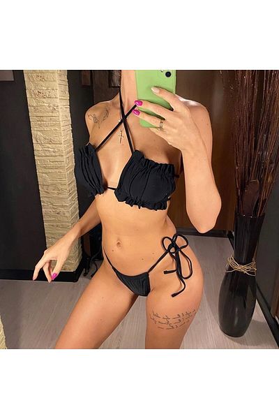 ŞAHPERA BUTİK Σετ μπικίνι και Pareo