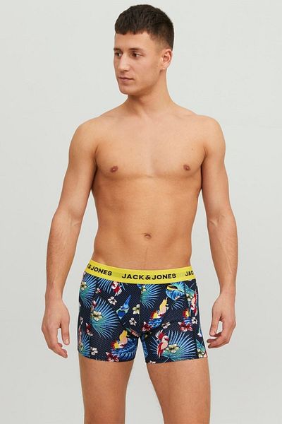 Jack & Jones Ανδρικά Flower Bird 3 Pack Boxers