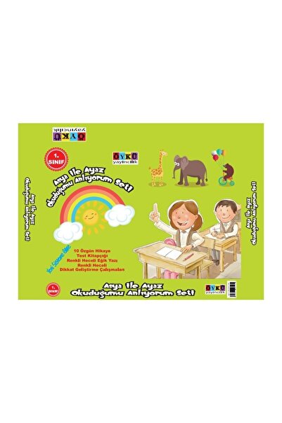 Öykü Yayıncılık 1. Sınıf Asya ile Ayaz Okuduğumu Anlıyorum Seti / Kolektif / ...