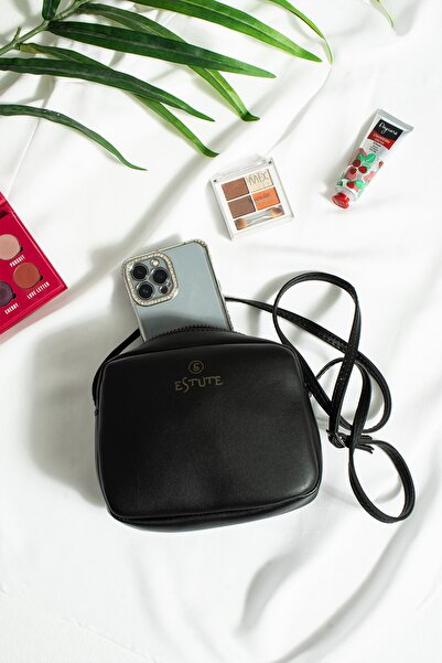 ESTUTE Kadın Mini Urban Çapraz Askılı Fermuarlı Ayarlanabilir Askılı El Ve Ko...