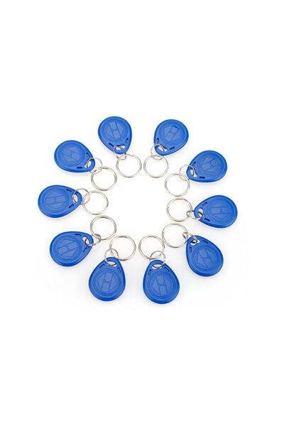 Temiz Pazar Yazılabilir - Kodlanabilir Anahtarlık - Rfıd Tag - Göstergeç 10 Adet