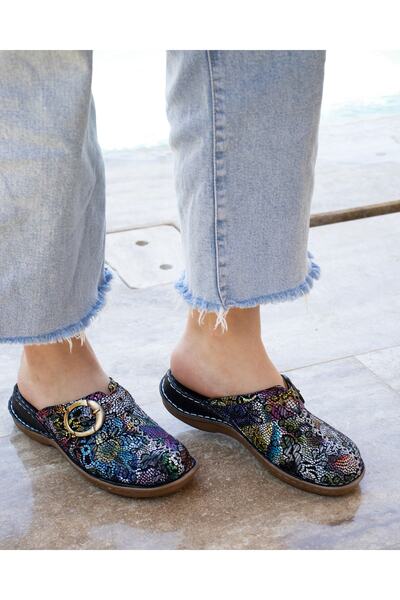 CONSUELO Ortopedik Deri Terlik