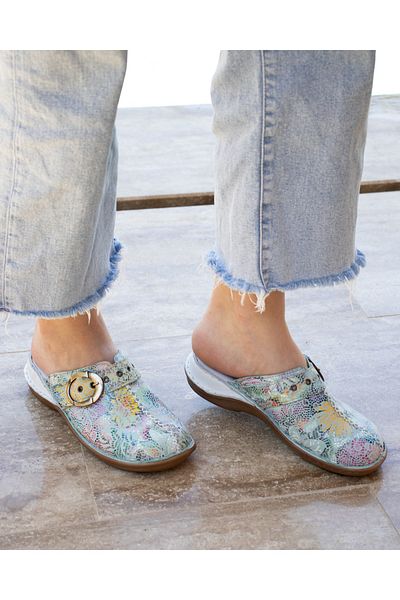 CONSUELO Orthopedic Leather Slippers 10306