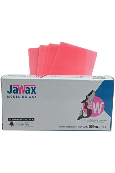 Bey Dental Jawax Modelleme Mumu, Baz Plak Mumu, Pembe Mumu, 500 gr