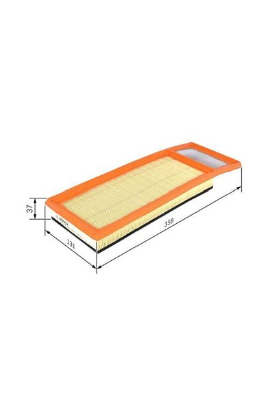 Bosch F 026400346   Doblo Fıorıno Air Filter - Linea 1.3