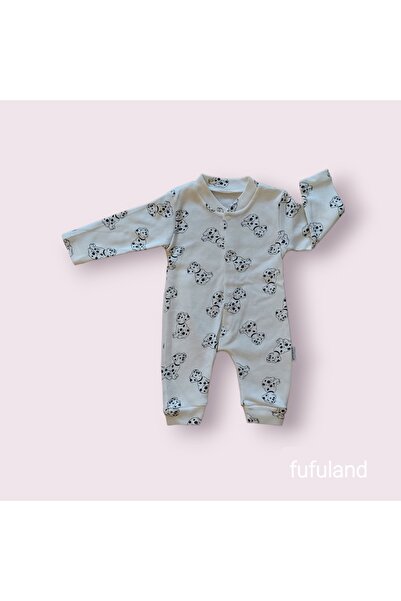 Nayinom Dalmaçyalı Köpek Desenli Bebek Tulum