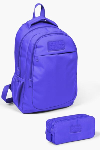 Coral High Kids Lavanta 2'li Okul Çanta Seti SET0214402