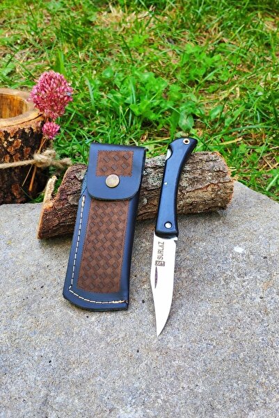 SürLaz Outdoor Cep Çakısı Paslanmaz Çelik Katlanır Mekanizmalı Kamp Bıçağı De...