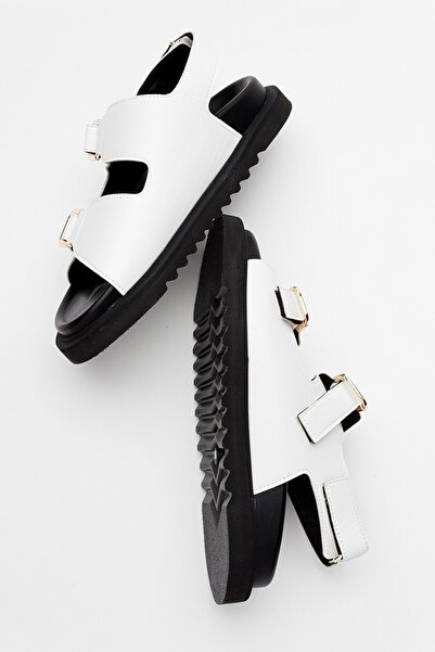 LuviShoes HERMOSA White Women's Sandals