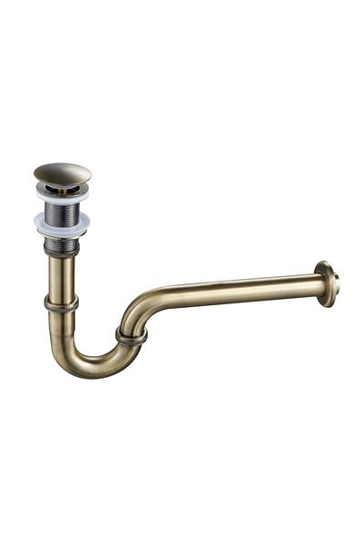banyosepeti Gold Sink Flusher Stainless Sink Flusher Antique Flusher Pop Up Sink Black Drain Copper Sink Flusher