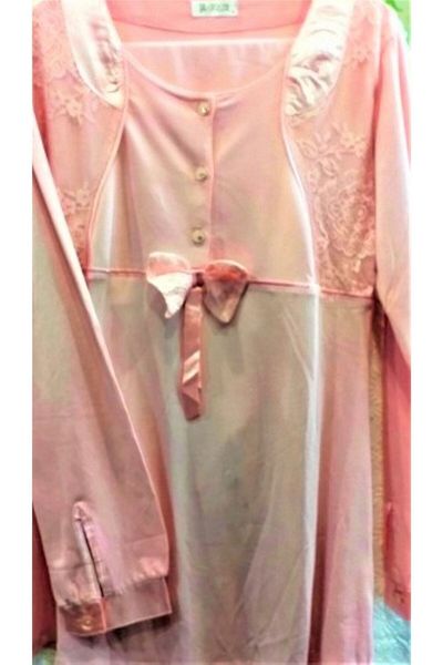 FLZ Lizozlu Triple Maternity Pajama Set Powder Winter