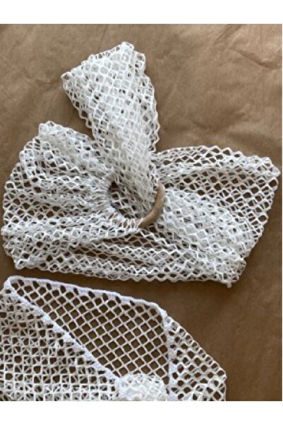 scyllastore Monroe File Парео верх - Білий