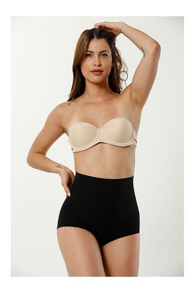 Teknolojipro Laser Cut 2 Size Slimming Women's Slip Corset - Seamless Ghost