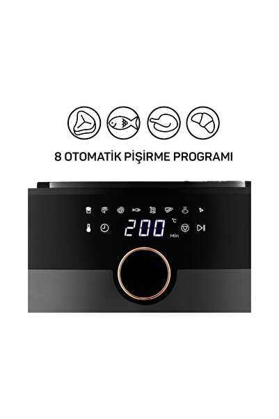 Arzum AR2074-B Airtasty XL Airfryer Sıcak Hava Fritözü - Bakır