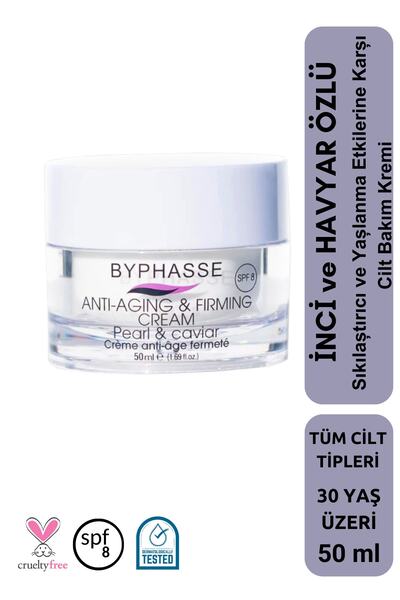 BYPHASSE Anti-Aging Pro40 Anti-Aging Cream with Pearl and Caviar Extract 50ml