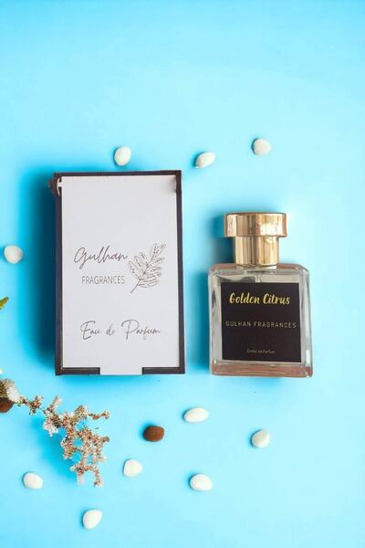 Golden Citrus Kadın Parfüm Çiçeksi-Pudramsı Kalıcı Kadın Parfüm 50 ml
