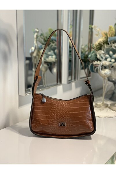 Molie Geantă de mână pentru femei, cu aspect de piele de crocodil, pentru uti...