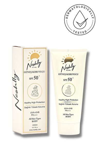 NESHLLY NATURAL Neshlly Sunscreen Body Spf50+ (200ml)