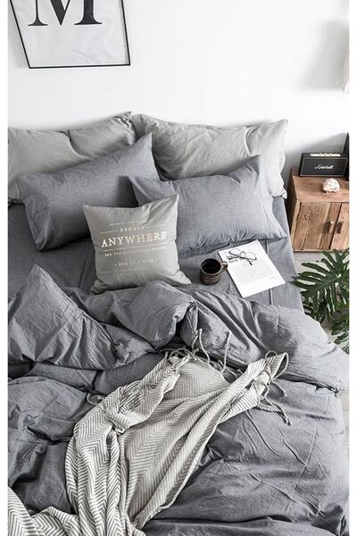 Sheri Home Çift Kişilik Nevresim Seti 200x220cm LittleDarkCastle Cs148892