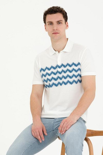 Pierre Cardin Slim Fit Polo T-shirt με λαιμόκοψη