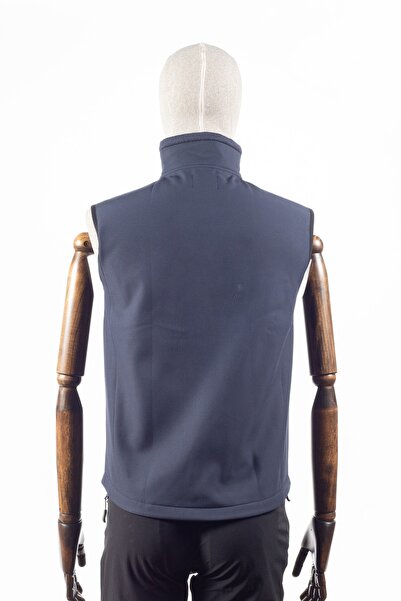 Huğlu Softshell Yelek Fermuarlı Cepli Mevsimlik