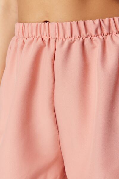 Trendyol Collection Powder – Mehrfarbige 2er-Pack Shorts, gewebte Pyjamahose THMSS23SR00020