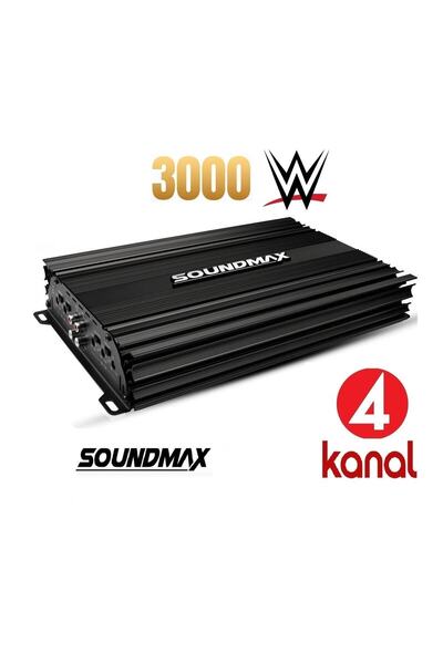 Genel Markalar SOUNDMAKS AMFİ YÜKSEK KALİTE VE PERFORMANS SX-2700.4 4 KANAL ANFİ