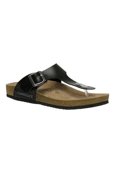 lumberjack Bite 3FX Black Men's Flip Flops