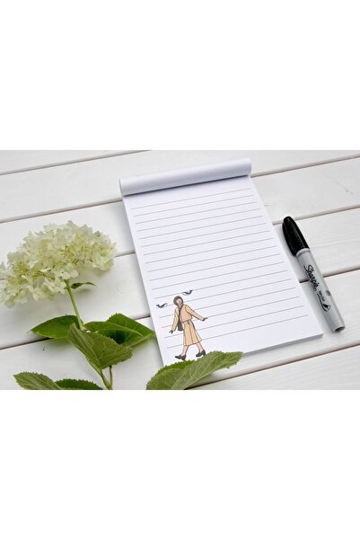 Bküp Tasarım W: Two Worlds 1 Memopad/ Notepad/ Notebook