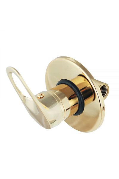 banyosepeti Hot - Cold Bidet Tap Double Water Inlet Bidet Tap Hot Cold Stop Valve Gold Stop Valve