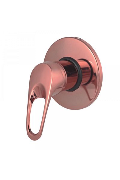 banyosepeti Hot - Cold Bidet Tap Double Water Inlet Bidet Tap Hot Cold Stop Valve Gold Stop Valve
