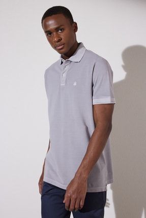 BROOKS BROTHERS ErkekGri Polo Yaka Ti ort Fiyat Yorumlar Trendyol