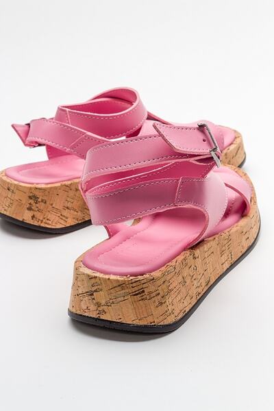 LuviShoes SARY Pink Women's Sandals