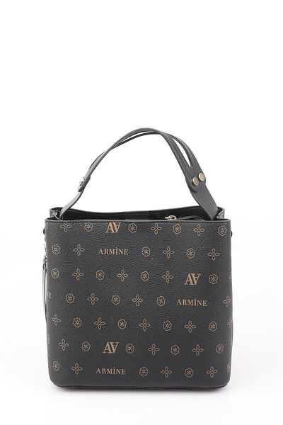Armine Bag 222 Black Printed