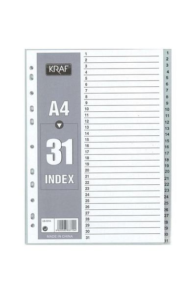 KRAF Separator 1-31 Figures