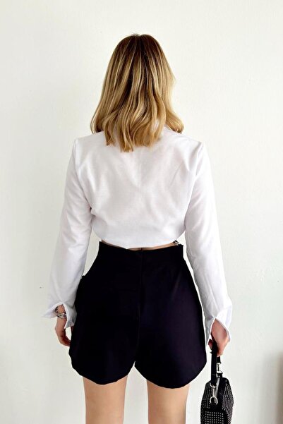 Haan Fırfırlı Şortetek