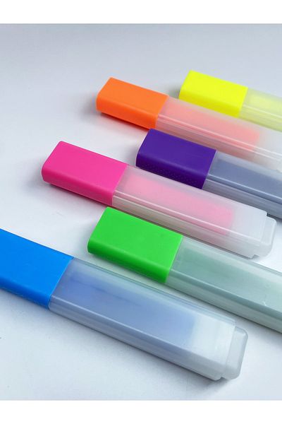 Cengo Highlighter | 6 Pieces | Soft Pastel and Neon Set Options | Ultra Durable
