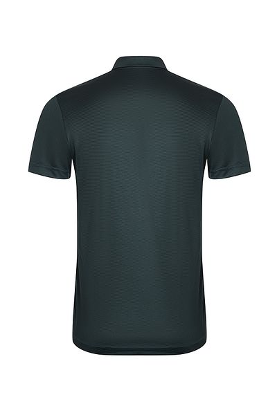 Huğlu Tricou cu gât polo în aer liber cu figuri de vultur