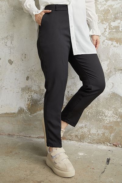 InStyle Παντελόνι Iron Trace Fabric - Μαύρο
