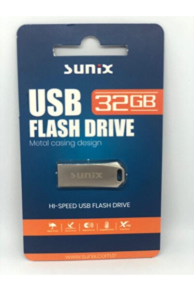 threed Sunıx 32gb Usb Metal Flash Bellek