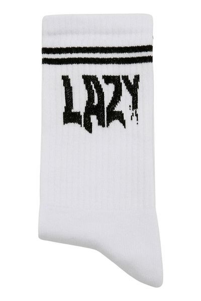 Dogo Unisex Vegan Λευκές Κάλτσες - Lazy Design