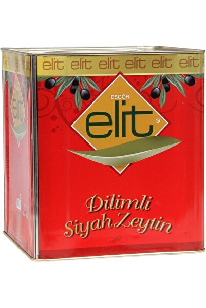 elit zeytin Elit Dilimli Siyah Zeytin ( 8 Kg )