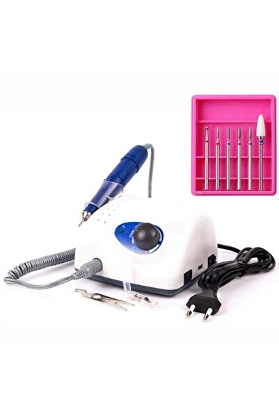 Strong Elektrikli Freze Törpü Makinesi 65 W Ve 6'lı Seramik Ve Rus Freze Seti No 4