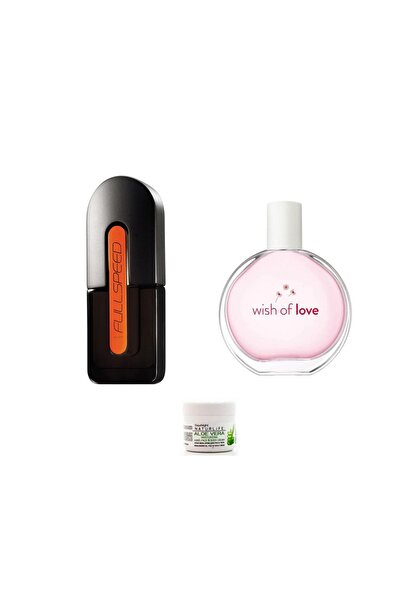 AVON Full Speed Erkek Edt - 75ml + wısh of love parfüm + el kremi hediye