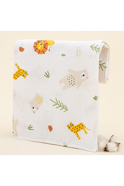 Yunikobaby Muslin Blanket - Lion