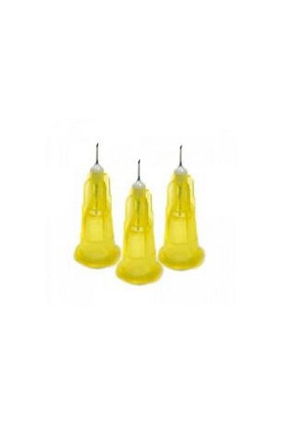 Ayset Yellow Mesotherapy Needle Tip 30g X 4mm, 25 Pieces