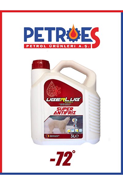 Uberlub (-72) Kırmızı Antifriz - 3 Lt