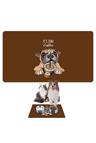 Monnhein سجادة تغذية الحيوانات الأليفة بالطعام والماء، سهلة التنظيف، مقاومة ل...