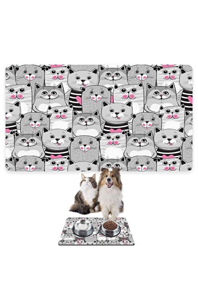 Monnhein Mama Ve Su Evcil Hayvan Beslenme Matı, Kolay Temizlenir, Su Geçirmez...